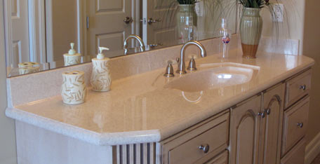 Bathroom Vanity Tops Company Great, Custom Granite Vanity Top